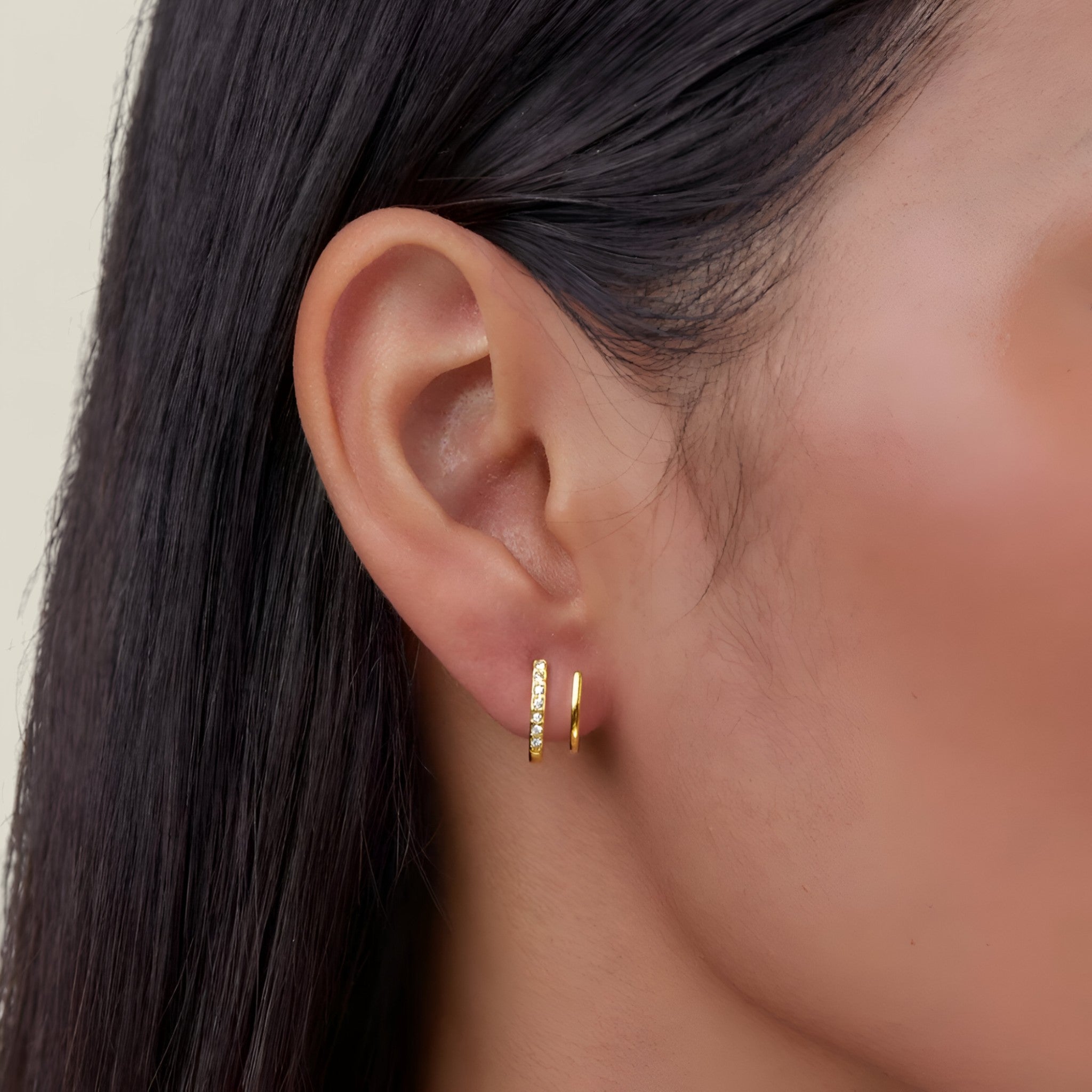 Alma - Elegante kristallen manchetten met luxe 18k goudplating voor tijdloze glamour