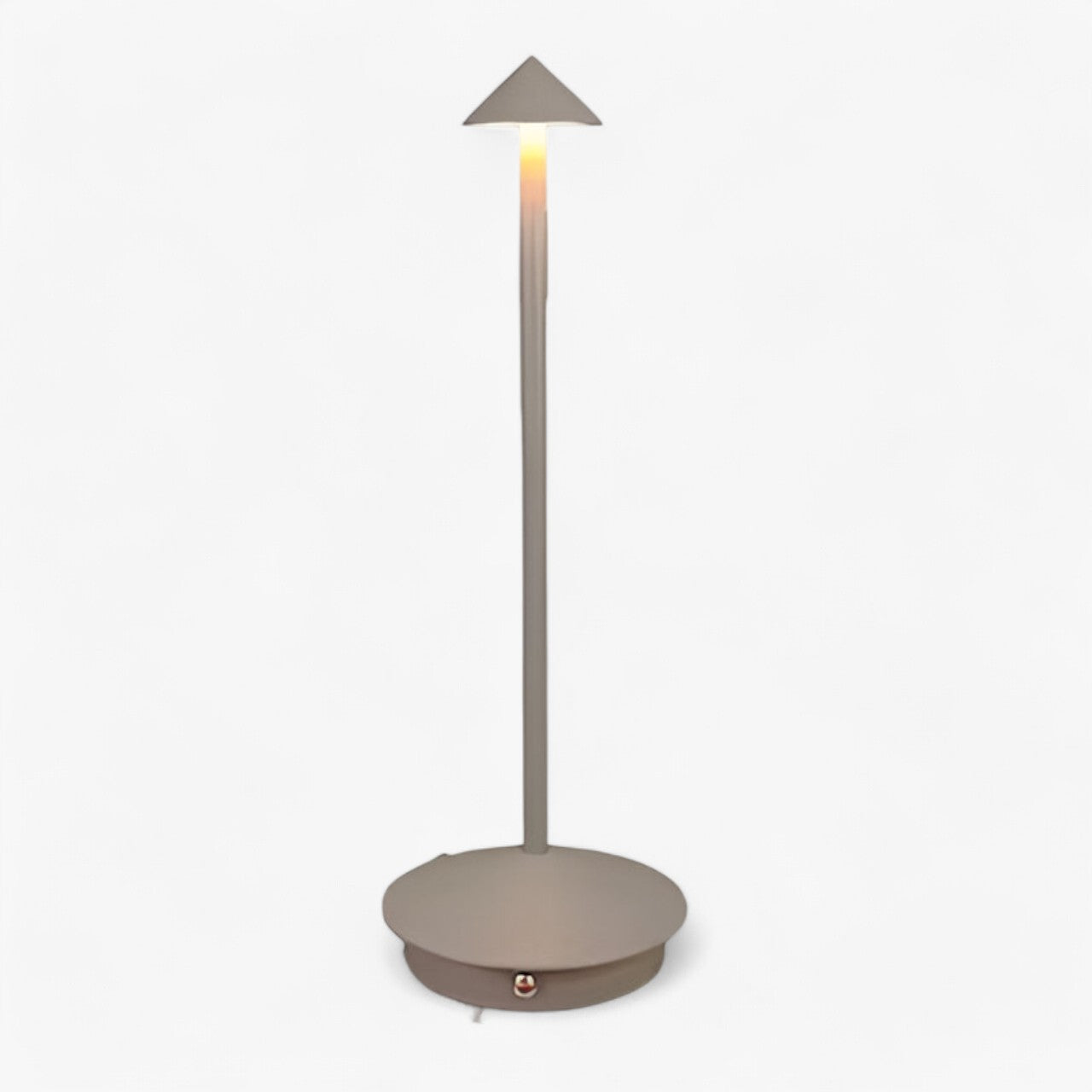 AuraLite - Elegante oplaadbare tafellamp met Type-C-oplaadfunctie en aanraakbediening
