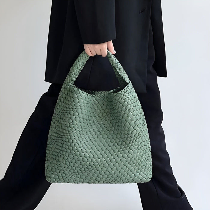 Laura - Stijlvolle handgeweven schoudertas met ruim design