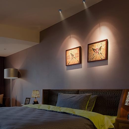 VivaGlow - Elegante projectorlamp met verstelbare focus en modern design