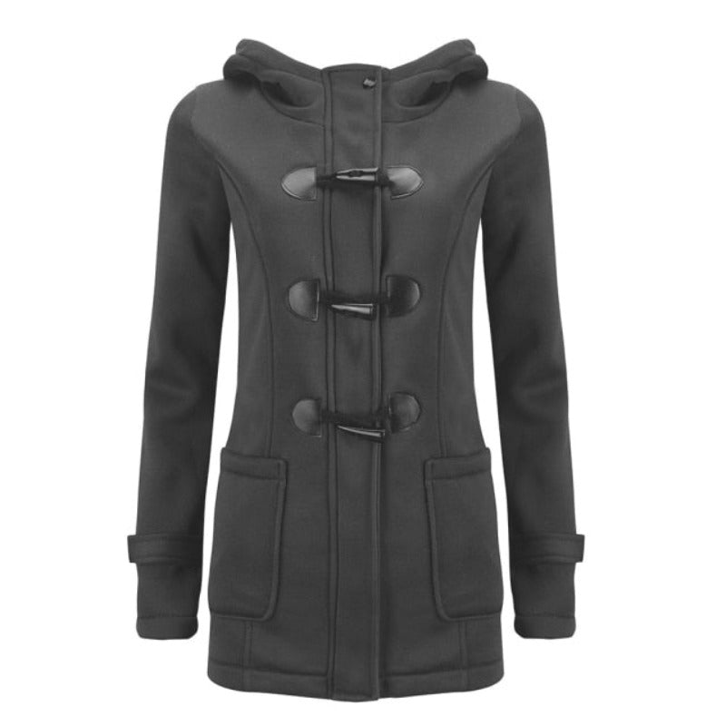 Emma - Veelzijdige Parka met lange mouwen en afneembare capuchon