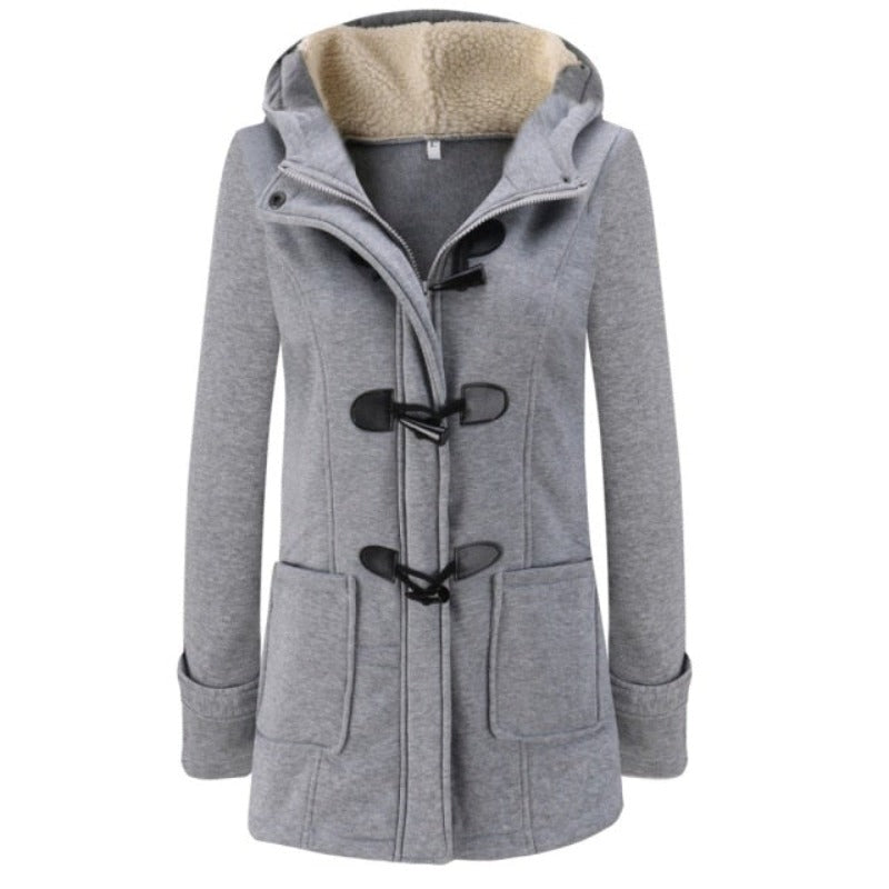 Emma - Veelzijdige Parka met lange mouwen en afneembare capuchon