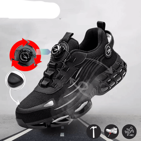 Brecken - Lichtgewicht veiligheidsschoenen met stalen neus en antisliptechnologie