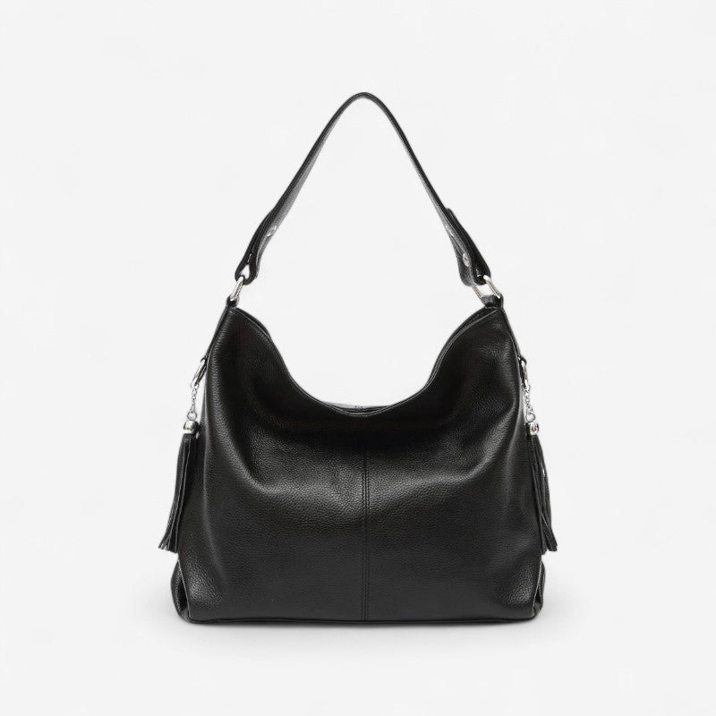 Marie – Schoudertas met verstelbare riemen en kwastontwerp