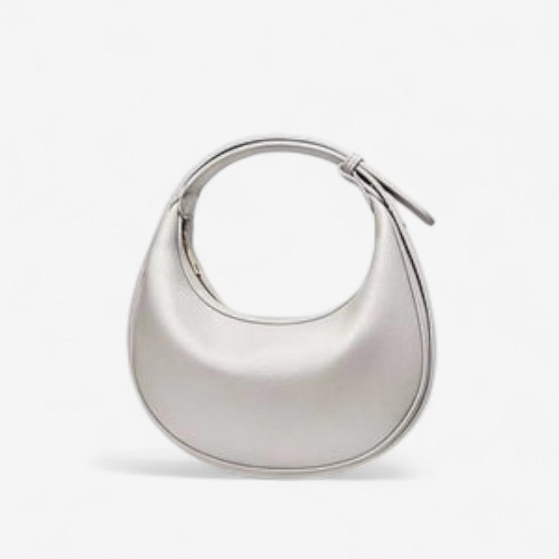 Alexa – Ronde handtas met verstelbare schouderriem en ritssluiting