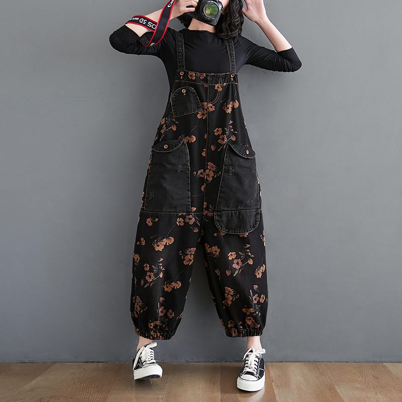 Soraya – Elegante Overalls met opvallende bloemenprints en comfortabele pasvorm
