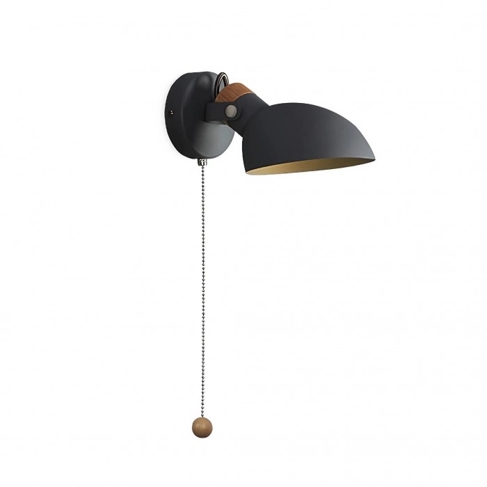 AngleGlow - 180° verstelbare wandlamp met trekschakelaar voor verlichting op maat