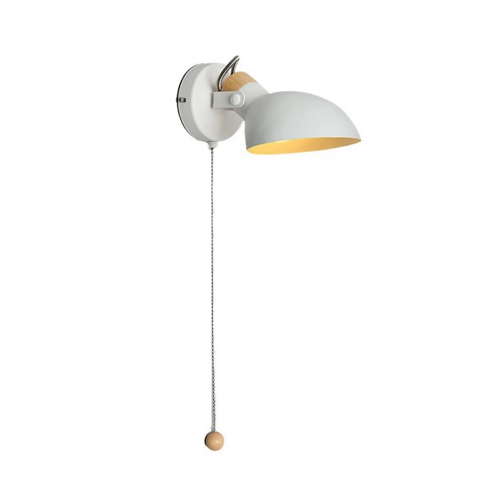 AngleGlow - 180° verstelbare wandlamp met trekschakelaar voor verlichting op maat