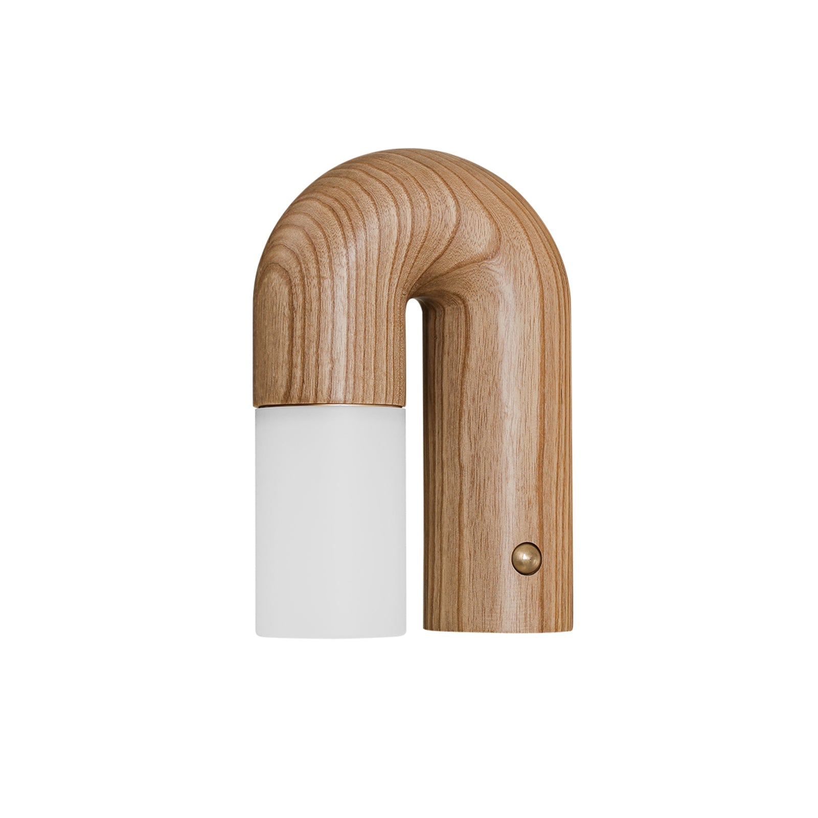 Fjordly - Minimalistische houten wandlamp met zachte LED-verlichting