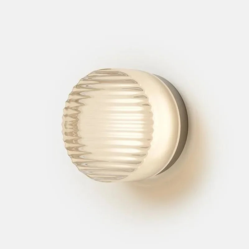 RoundGlow - Stijlvolle ronde wandlamp met modern ontwerp