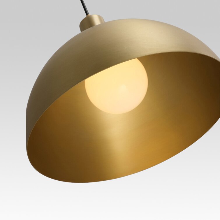GoldenAura - Elegante Gouden Hanglamp voor Geraffineerde Interieurs