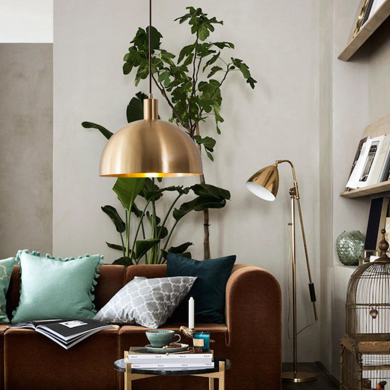 GoldenAura - Elegante Gouden Hanglamp voor Geraffineerde Interieurs
