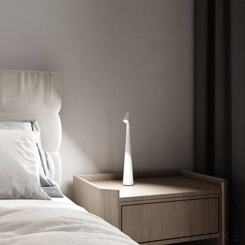 LumaGlow - Minimalistische LED Tafellamp met oplaadbare batterij