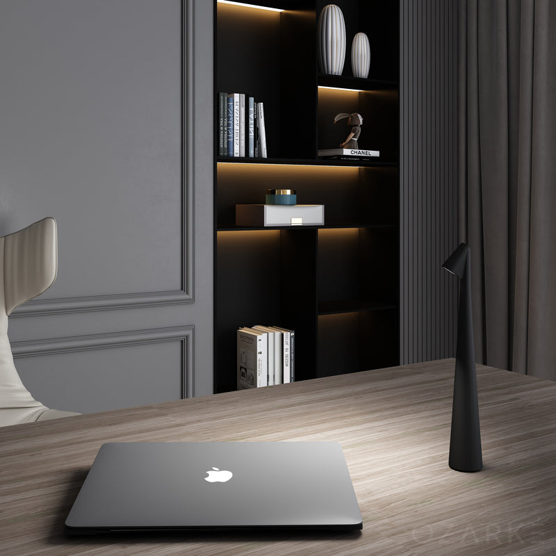 LumaGlow - Minimalistische LED Tafellamp met oplaadbare batterij