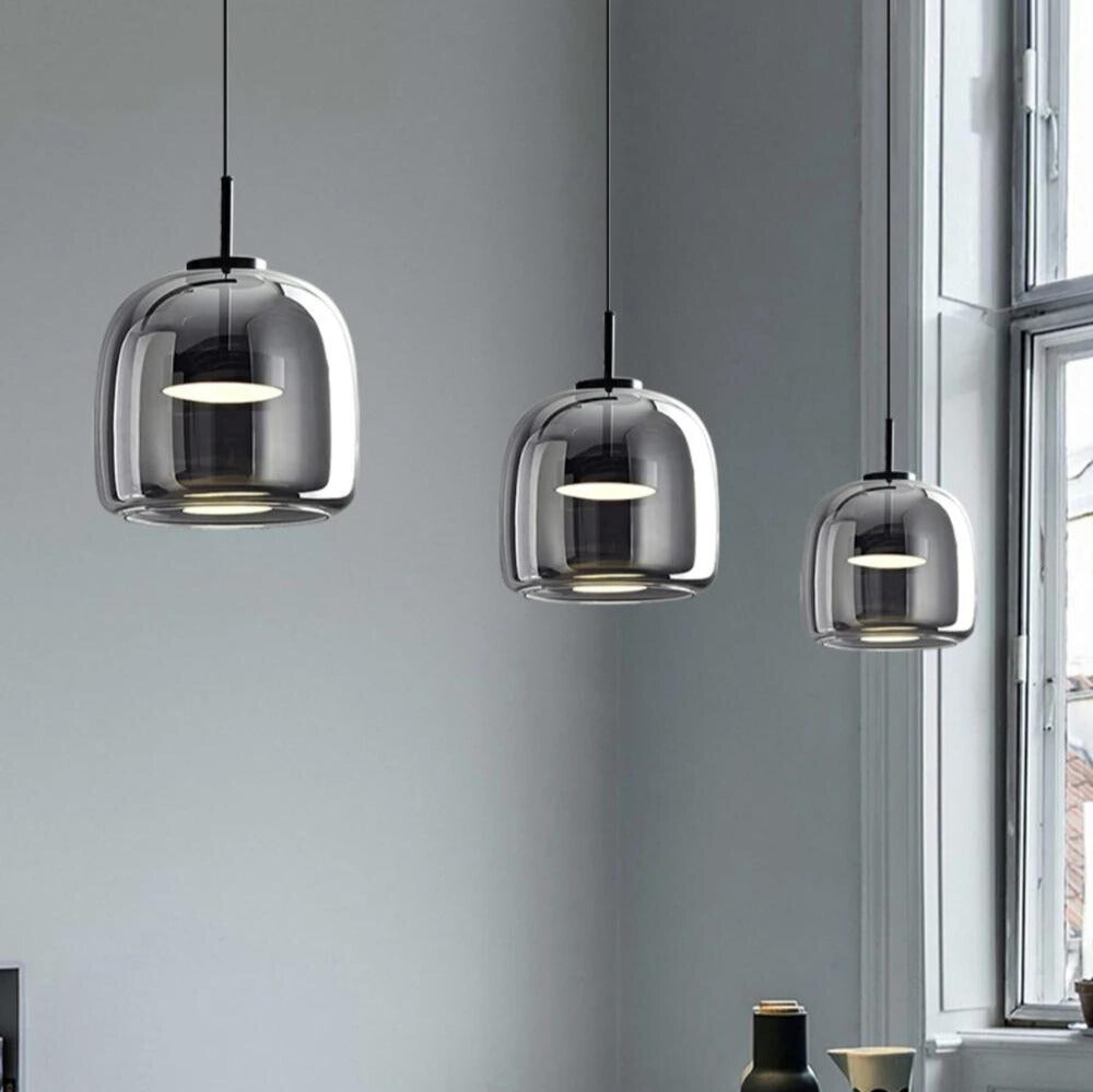 Nordlys - Elegante glazen hanglamp voor moderne interieurs