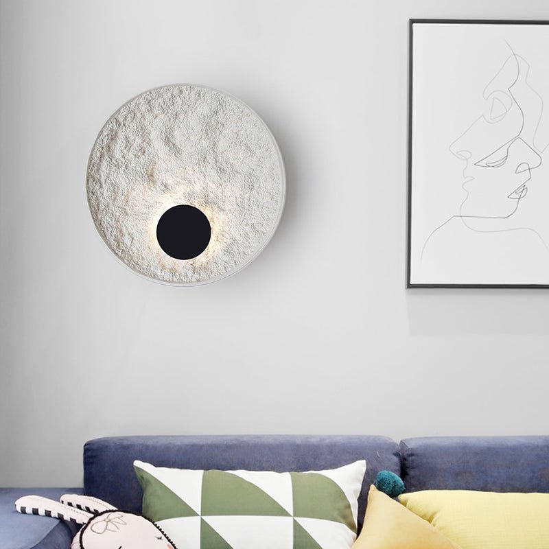 Nordlys - Elegante Ronde Maanbol Wandlamp voor een Modern Tintje