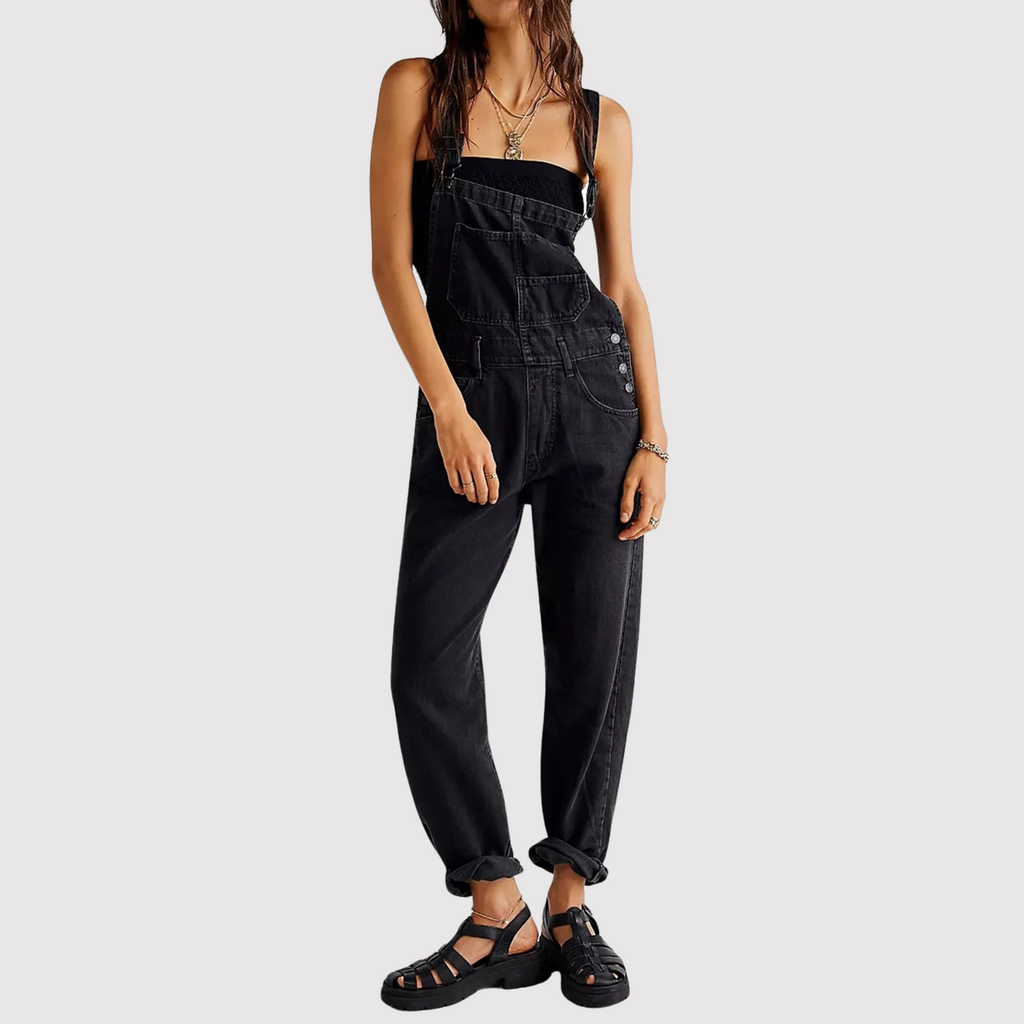 Maud - Casual & elegante jumpsuit met verstelbare bandjes