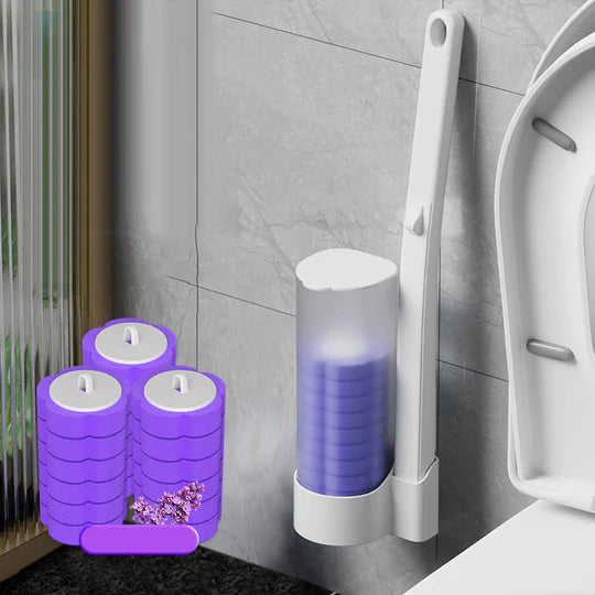 FlexiClean - Wegwerptoiletborstel voor een hygiënische en rommelvrije reiniging