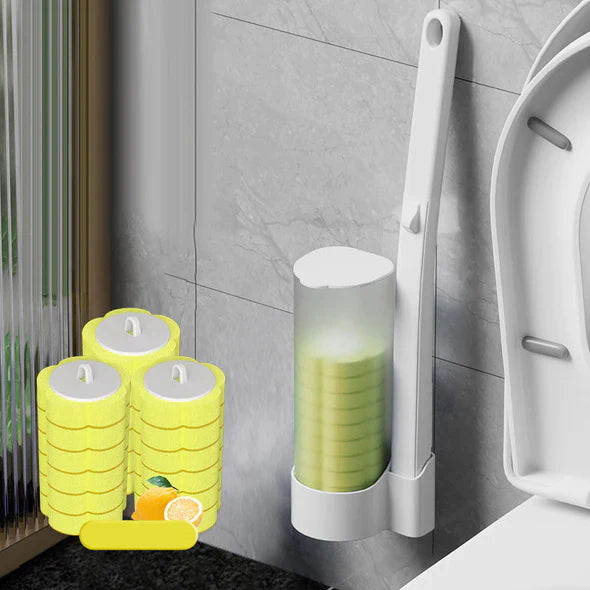 FlexiClean - Wegwerptoiletborstel voor een hygiënische en rommelvrije reiniging