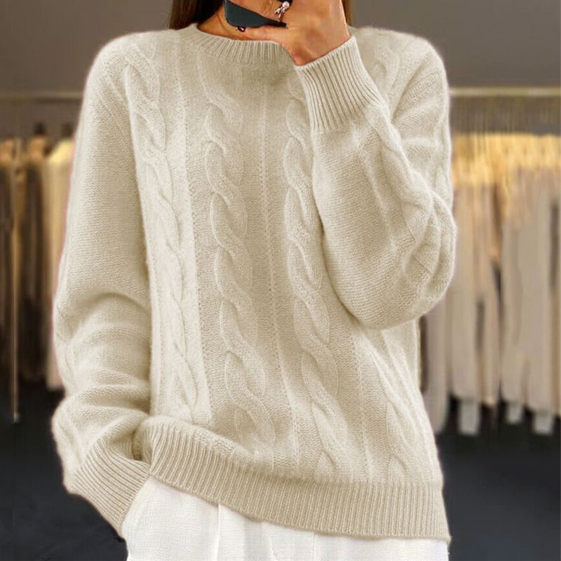 Joelle - Regular Fit Sweater met Blijvende Kwaliteit