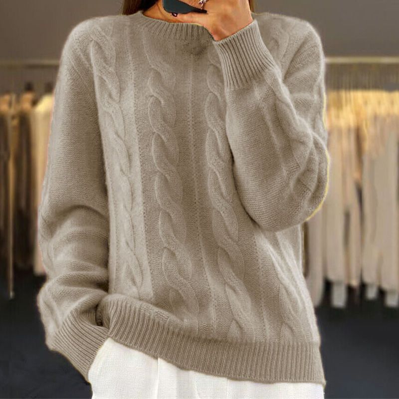 Joelle - Regular Fit Sweater met Blijvende Kwaliteit