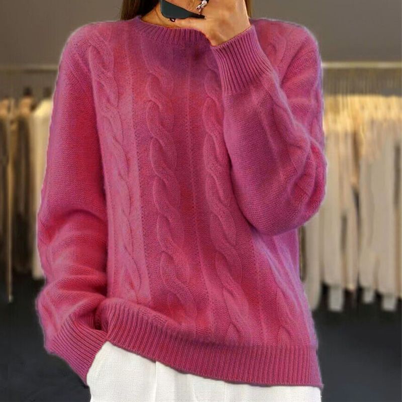 Joelle - Regular Fit Sweater met Blijvende Kwaliteit