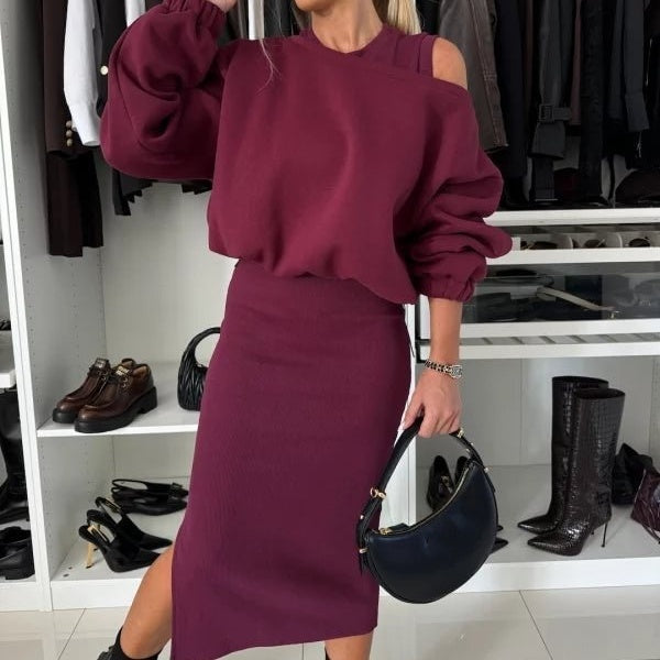 Victoria - Moderne tweedelige outfit met een chique touch