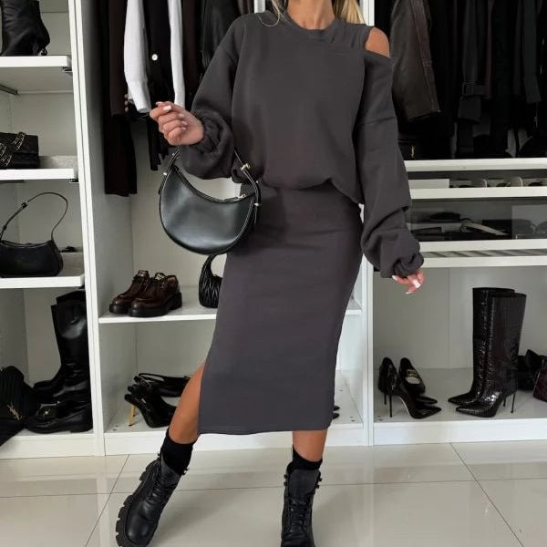 Victoria - Moderne tweedelige outfit met een chique touch