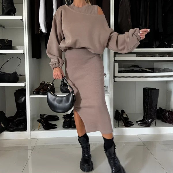 Victoria - Moderne tweedelige outfit met een chique touch