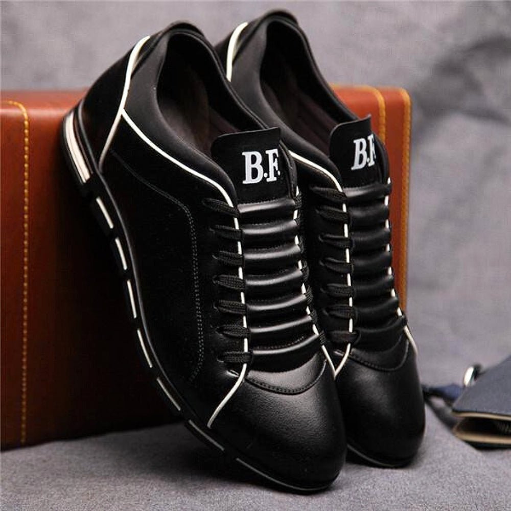 GleamGlide™ - Stijlvolle Leren Schoenen