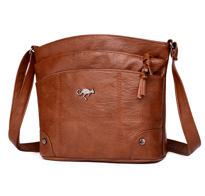 Olivia - Vintage schoudertas met tijdloze elegantie en praktisch design