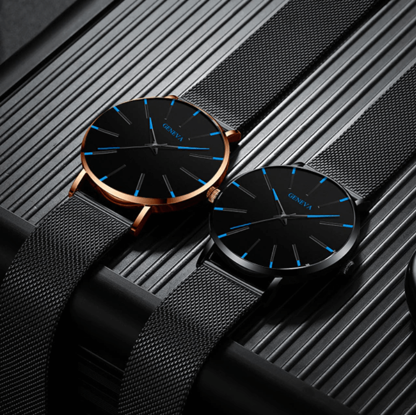 Liam - Elegant slank horloge met minimalistisch design en ultradunne band
