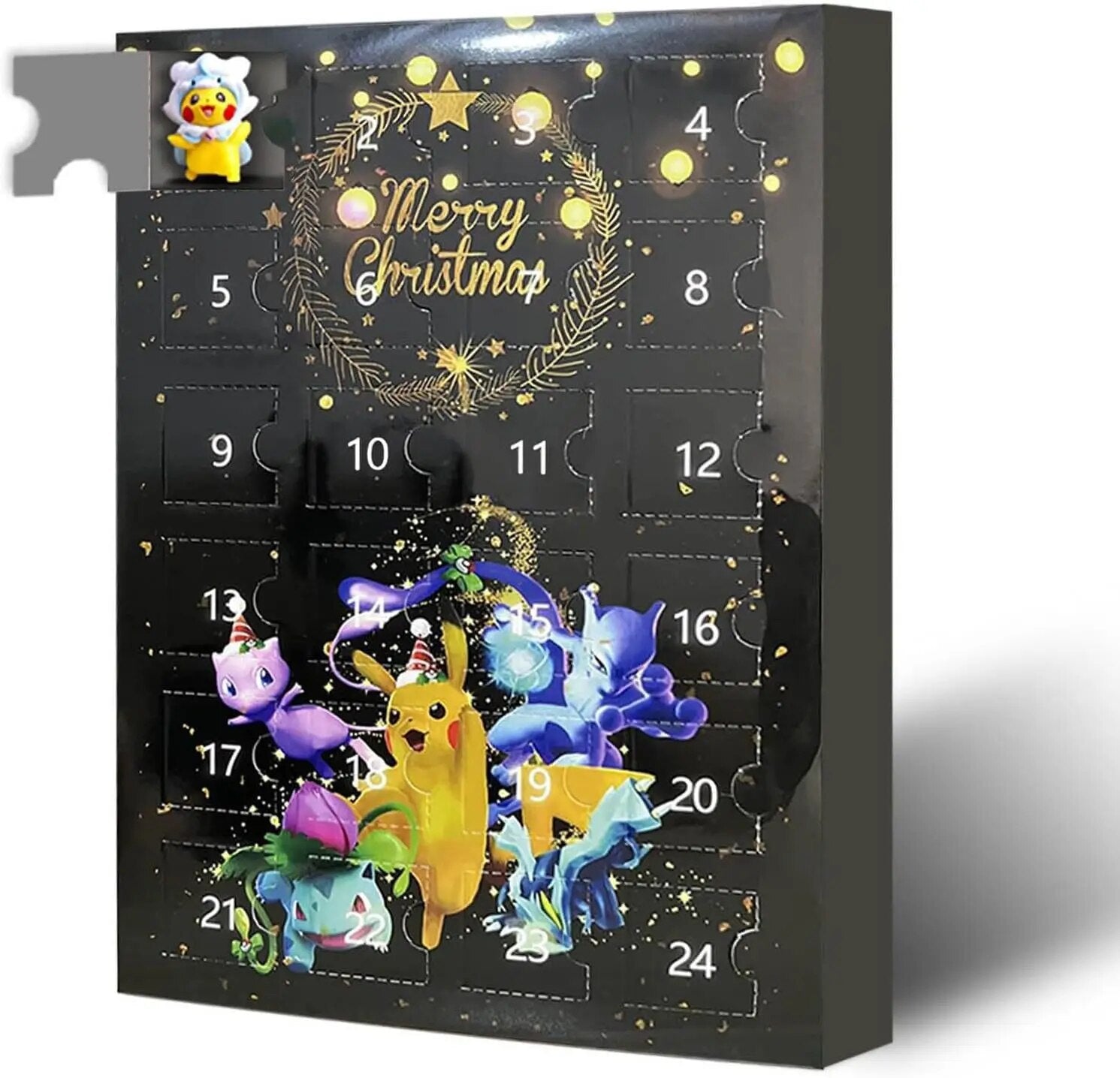 FestiveFinds - Pokémon Kerstmis aftellen met unieke figuren
