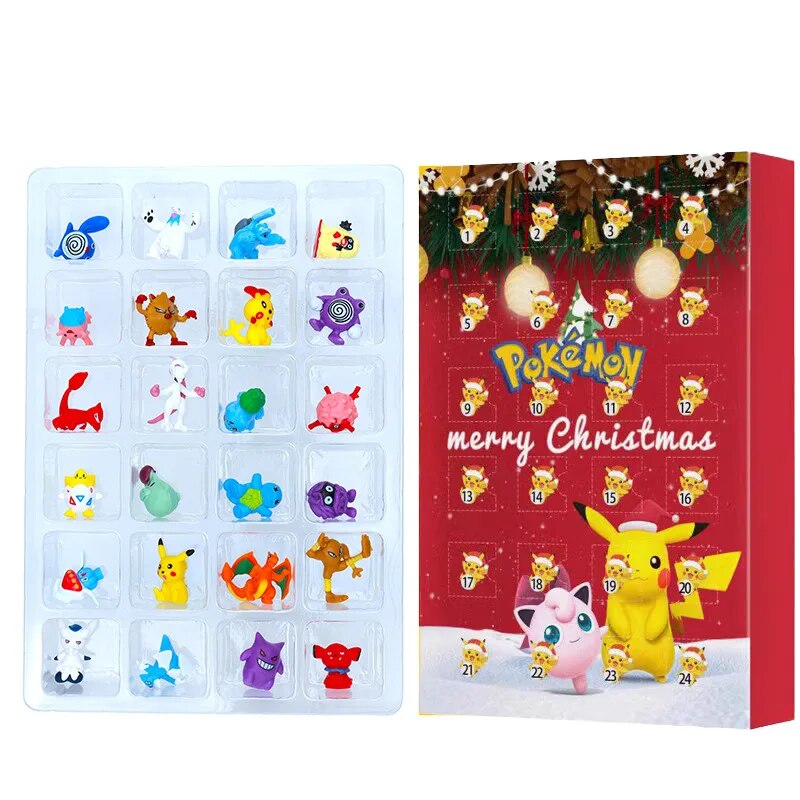 FestiveFinds - Pokémon Kerstmis aftellen met unieke figuren