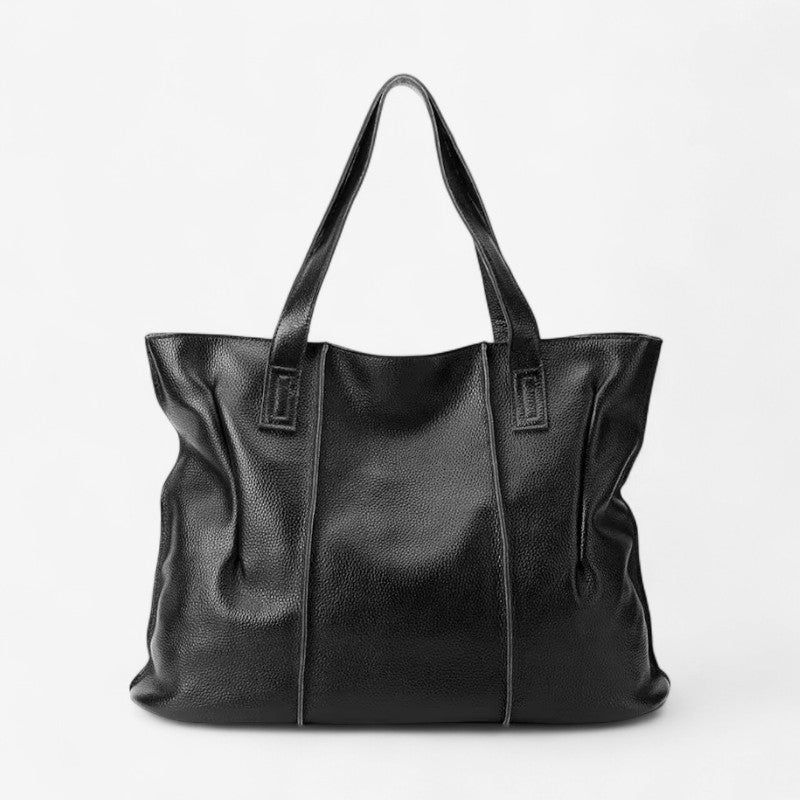 Caroline – Schoudertas met ritssluiting en bovenhandvatten