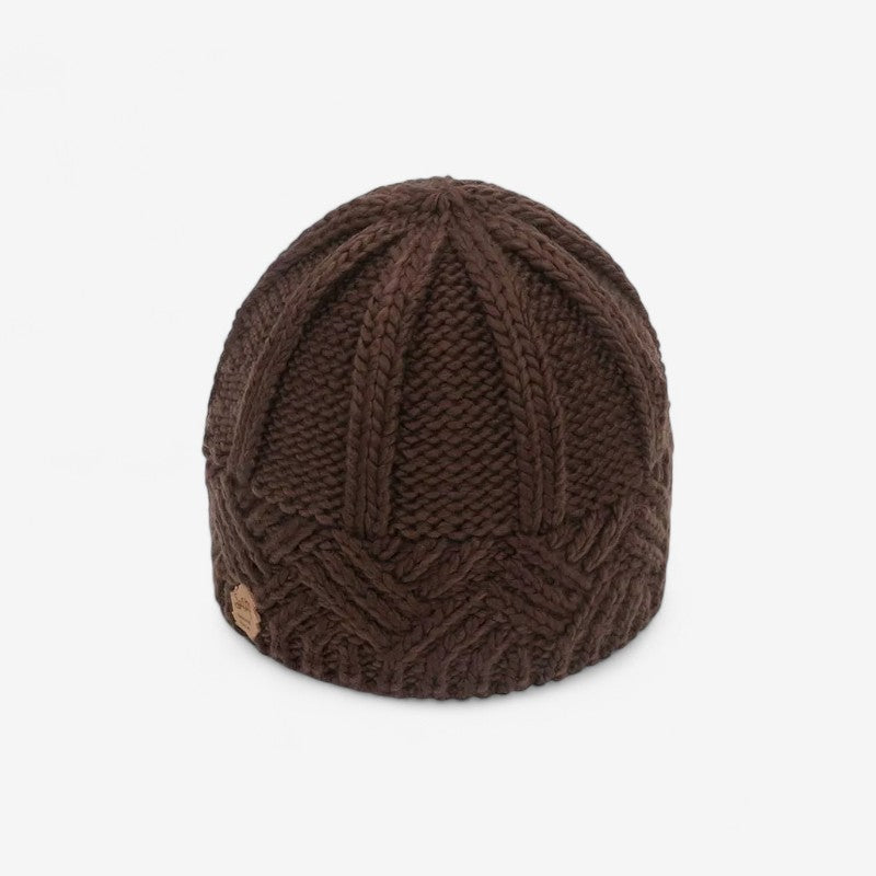 Maria - Beanie met Geribbelde Details en Elastische Boord