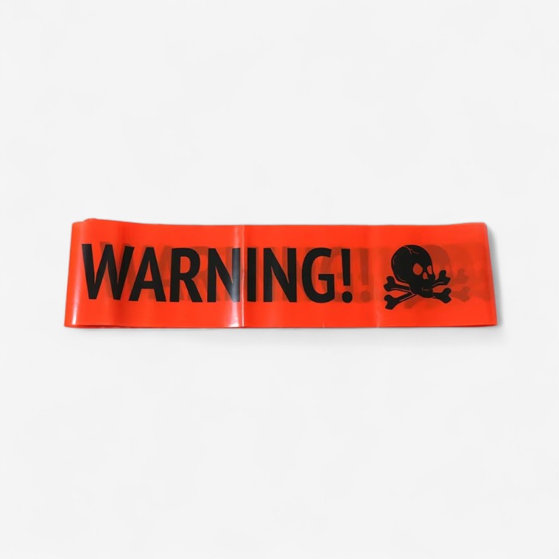 SpookGuard – Decoratieve Schedel Waarschuwingsprop voor Halloween Display
