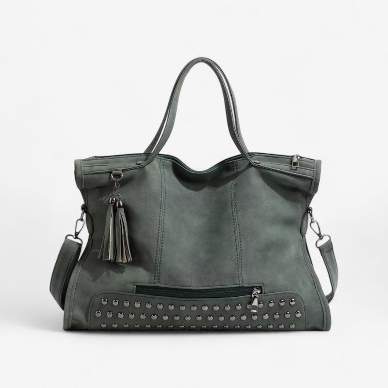 Virginia – Handtas met meerdere ritsvakken en verstelbare riem