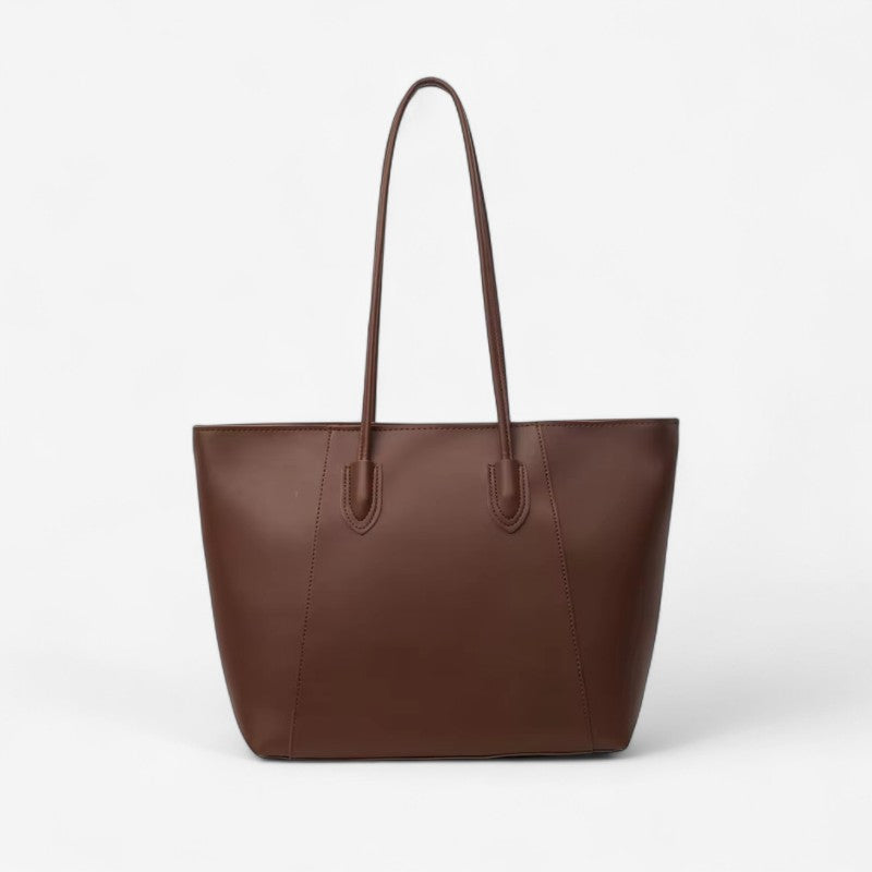 Lori – Schoudertas met handvatten en intern ritsvak