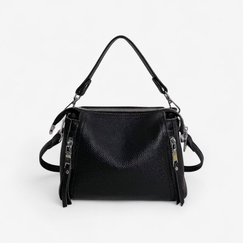 Reagan – Handtas met meerdere ritssluitingen en schouderband