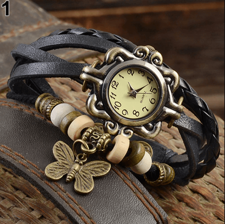 EthnoChic - Elegant armbandhorloge met Boheems design voor stijlvol en veelzijdig gebruik