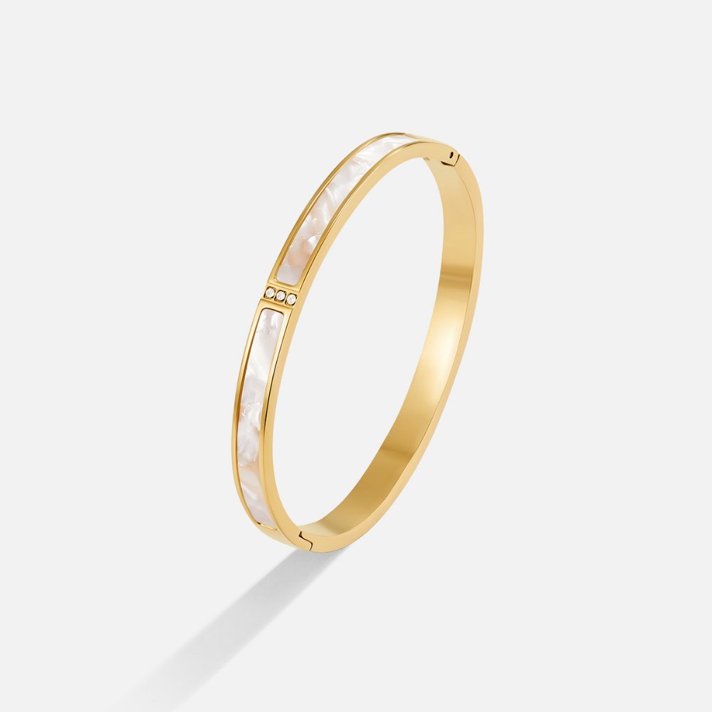 Rhea – Elegante polsband met ronde accenten en verfijnde gelaagde look