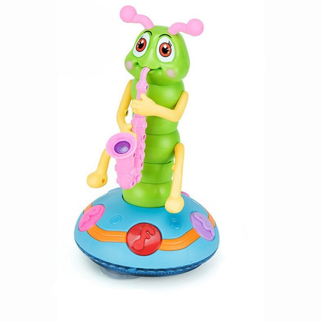 GroovyBug - Dansende Saxofoon Rups met Licht en Muziek