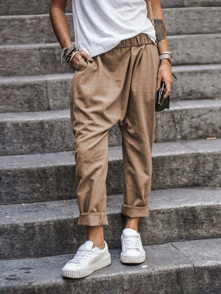 Harry – Casual losse broek met elastische taille