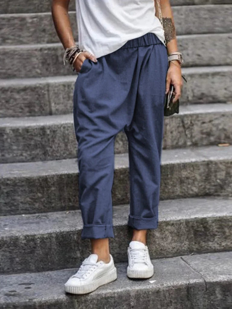 Harry – Casual losse broek met elastische taille