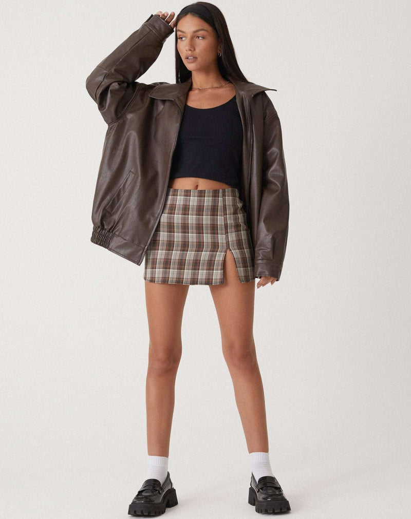 Celestia - Chique oversized jas met rits aan de voorkant