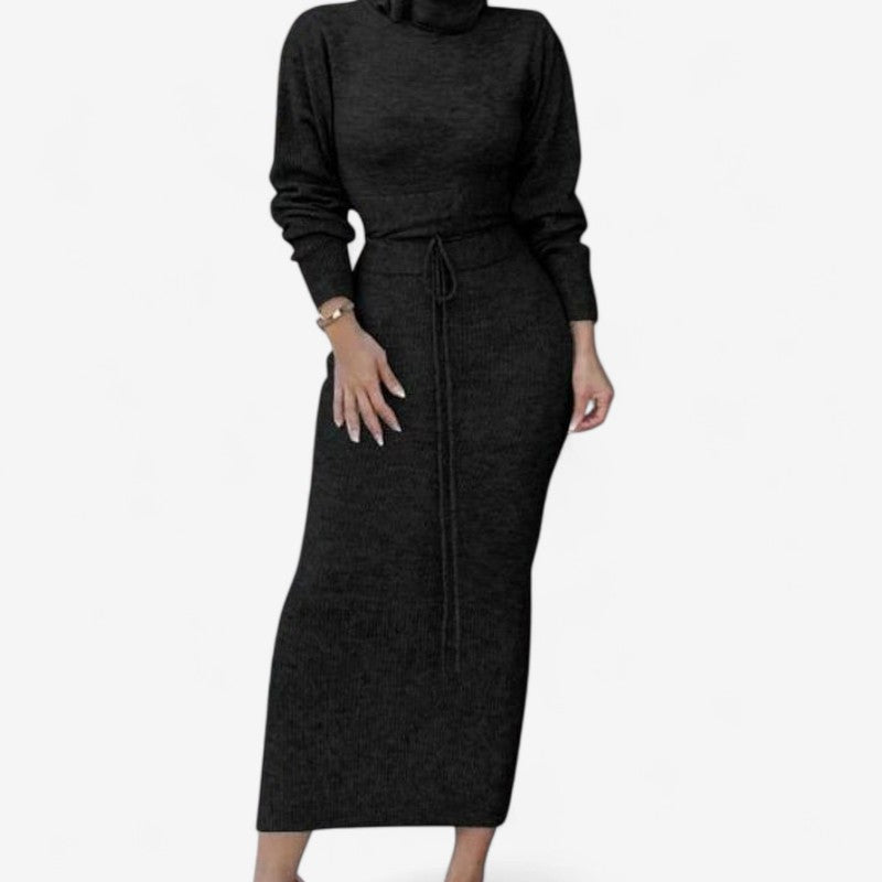 Amara – Bodycon tweedelig setje met verstelbare rok