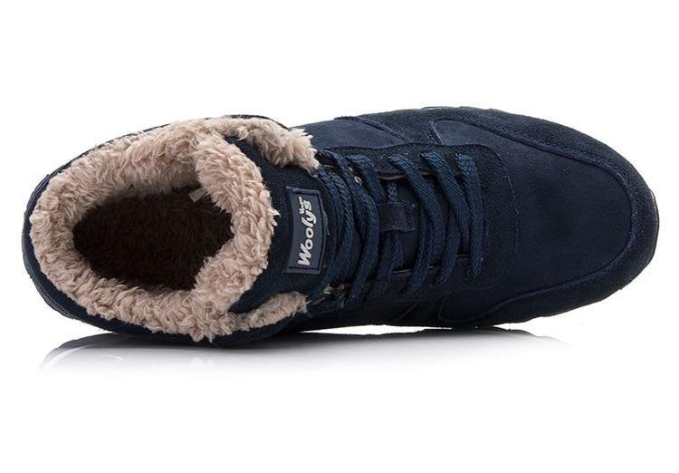 Carl - Antisliplaarzen met pluchen bontvoering voor comfort en stijl