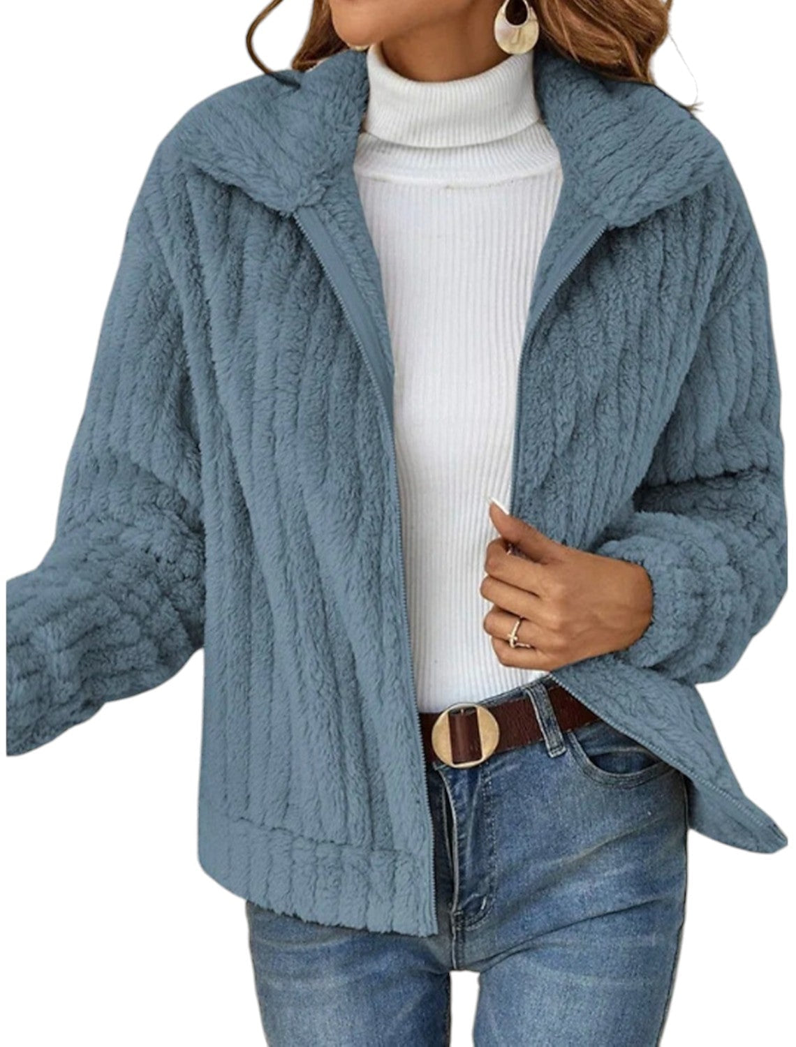 Balina - Stijlvol jack met rits, comfortabele kraag en veelzijdig casual design