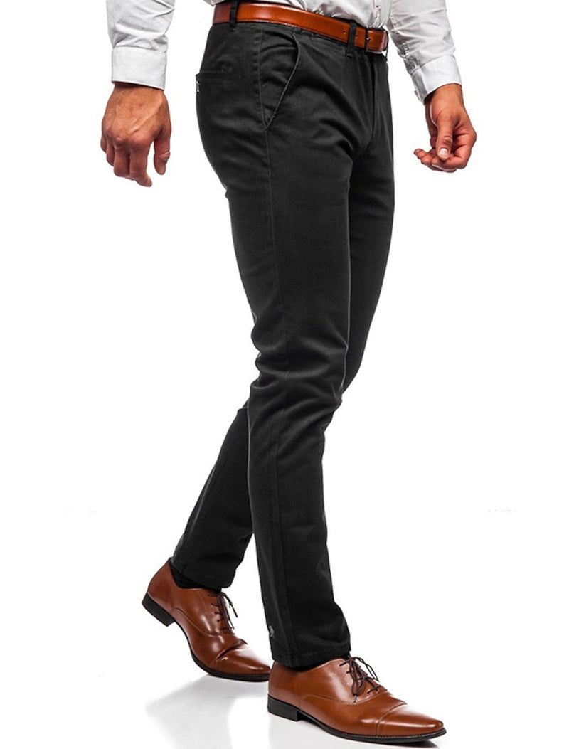 Ryan – Moderne Slim-Fit Broek met Zijzakken